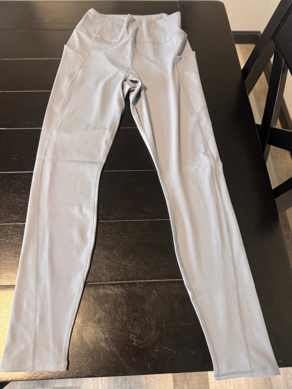 Fabletics Light Gray Oasis PureLuxe High-Waisted Legging size medium